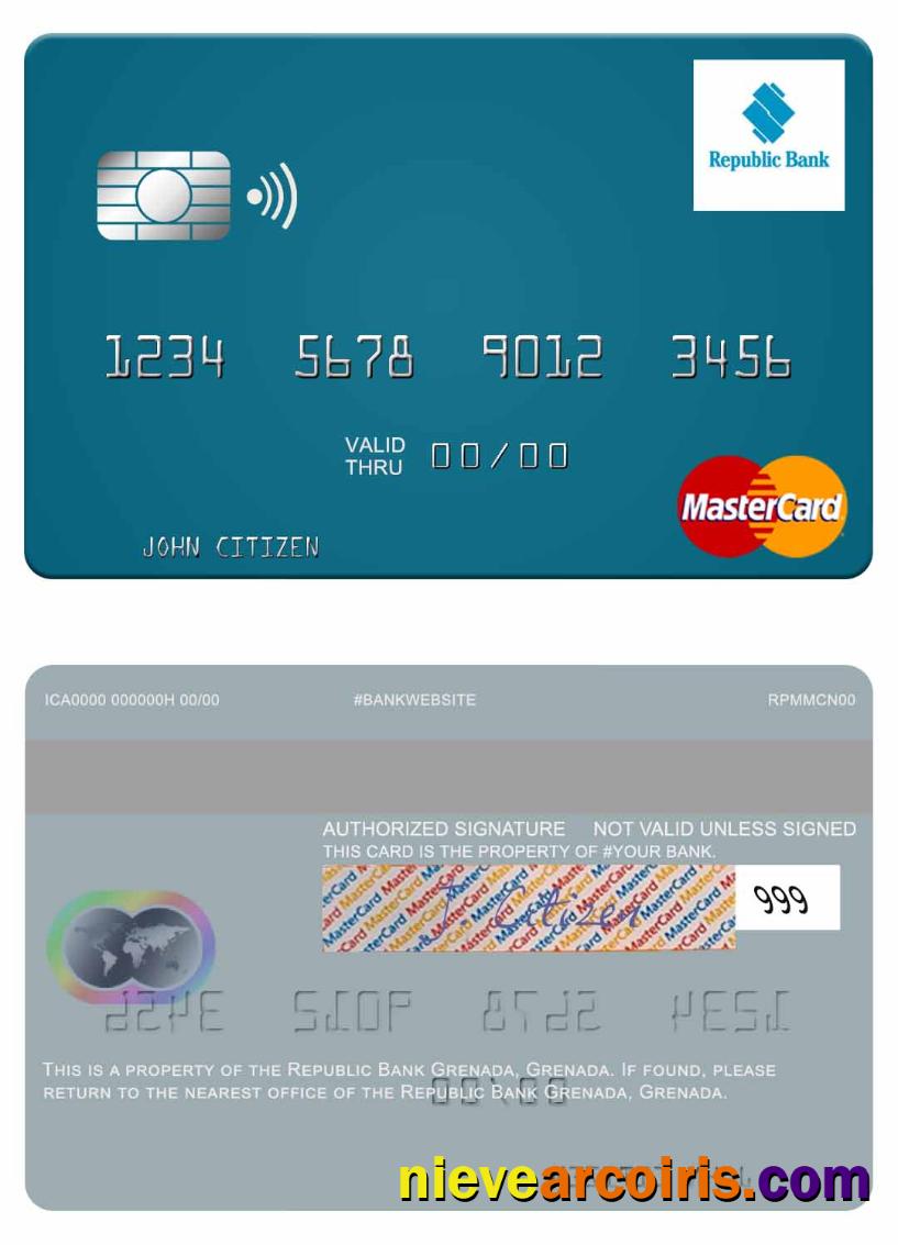 Grenada Republic Bank Grenada mastercard